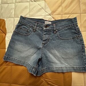 Stretch denim shorts size junior small